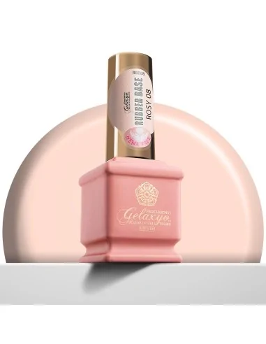 Gelaxyo Rubber Base ROSY 8 - Hema Free 15ml